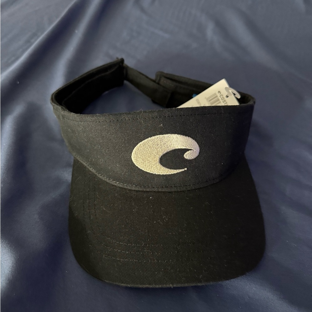 Costa Black Visor with Logo